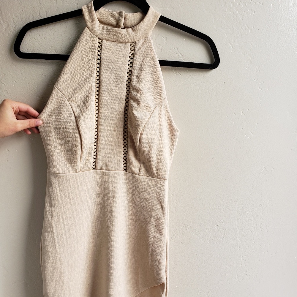 Beige Dress